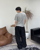 Rotten Pintuck Cargo Banding Pants