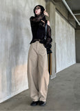 Crinkle Wide Pants