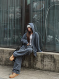 Meti Pigment Overfit Hood Zip-Up