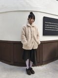Abin Fur Fluffy Midi Coat