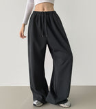 Wide Side Cut Two Way Jogger Banding Training Pants