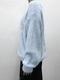LETTERING FUR KNIT