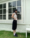 Effen Cargo Pocket Button Bermuda Pants