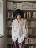 Orz Crochet Over Shirt