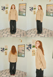 Heavy Overfit Pullover Collar Sweater