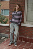 Wide Stripe Rugby Knit