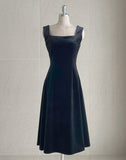 Benienne bustier velvet one piece