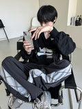 Cross string nylon pants
