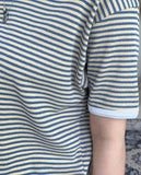 Dale striped ringer tee