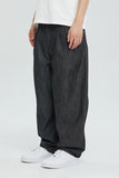 DENIM PINTUCK SLACKS