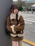 Berlin Wool Collar Fur Mustang Jacket