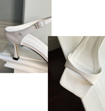 Yuloa Square Strap Mule Shoes