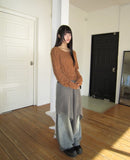 Enon Brush Wide Denim Pants