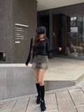 [U-BASIC] Winter Deep Brushed Round Long Sleeve