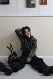 Laceup Pig Cardigan