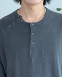 TL Double Henley Neck Warmer Tee
