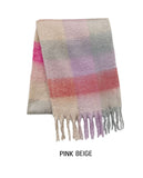 Winter color mix check muffler