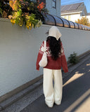[Mink Lining] Kise Pintuck Wide Brushed Long Pants