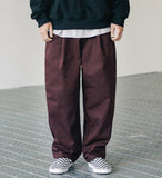 Peer One-Tuck Wide Banding Pants