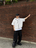 Under Two-Tone Nylon Cargo Pants