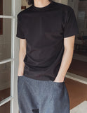 Roll Stand Cut Crop Short Sleeve T-Shirt