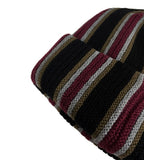 STRIPE PATTERN BEANIE