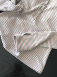 Emba Stripe Slim Fit Warmer Button T-Shirt
