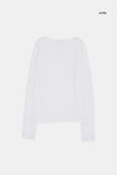 Cape slim hand warmer T-shirt