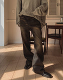 Wrangle Flare Maxi Denim Pants