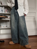 Dilly Washing Balloon Denim Pants