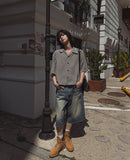 Hillin Check Tweed Shirt