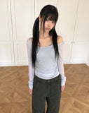 Nahil See-through Long Sleeve T-shirt