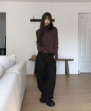 Coel Turtleneck Hand Warmer Hooded T-Shirt