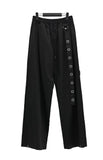 Eyelet Strap Cotton Pants