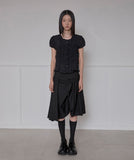 Saya Frill Puff Blouse