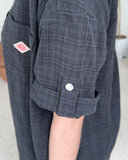 Sepun Roll-up Patch Check Shirt