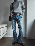 [LANARCH] Frayline Bootcut Denim