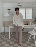 Hoshi semi wide slacks
