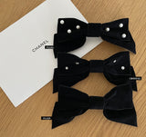Elua Velvet Ribbon Hairpin