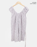 Lumic Flower Lace Off-Shoulder Sleeveless Blouse