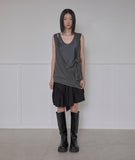 Asymmetrical Layered Sleeveless