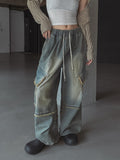 Two-Way Dekki Diagonal Pocket Denim Pants
