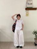 Harletter Star Embroidered Crop Short Sleeve Tee