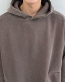 Bedin Pigment Brushed Crop Hoodie