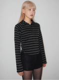 PORI STRIPE HOODIE