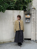 Pkiden Bokashi Knit Over Cardigan