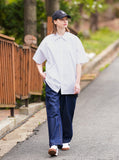 MATCH OVER FIT HALF SHIRT