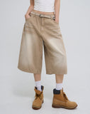 Sweet Carpenter Washing Three Quarter Bermuda Pants