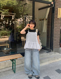 Nare Basic Span Round Short Sleeve Tee