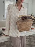 Ezri Crochet Long Sleeve Shirt